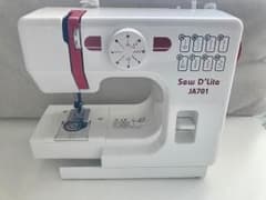 蛇の目ミシン コンパクト電動ミシンsewD`Lite JA525のサムネイル