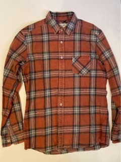 BAYFLOW チェック柄 長袖ネルシャツ