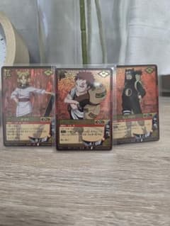 三*郎様 NARUTO ナルトカードゲーム 砂漠の我愛羅　テマリ　カンクロウ　ウ 三*郎様 NARUTO ナルトカードゲーム 砂漠の我愛羅 テマリ カンクロウ