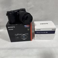 【美品】SONY α6400 + SIGMA 30mm F1.4 DC DNのサムネイル