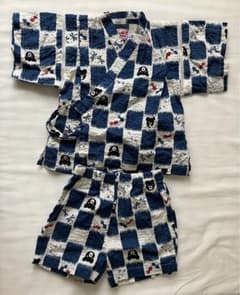 ミキハウス　ダブルビー　甚平　80のサムネイル