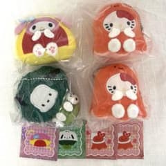 산리오 niccolino ぬいぐるみマスコット 3種 4個 セット