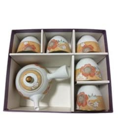 新品未使用 乃りたけ 花柄陶器製茶道具セット 春隣シリーズ - メルカリ