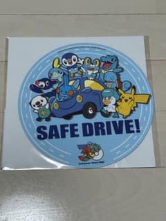 ポケモン30周年 NEXCO西日本 SAFE DRIVE カーマグネット 新品のサムネイル