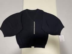 【新品】ビッグパールボタンカーディガンのサムネイル