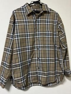 レイジブルー TRビッグシルエットチェックシャツ Sサイズのサムネイル