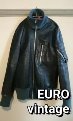 70s~80s ドイツ軍 レザージャケット vintageのサムネイル