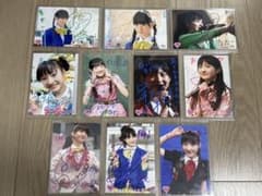【美品】私立恵比寿中学 松野莉奈さん 直筆サイン・コメント入り生写真10枚セットのサムネイル