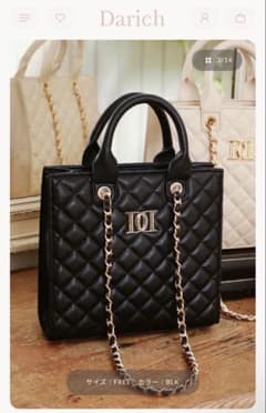 Darich DDモチーフスクエアバッグ BLACK ダーリッチのサムネイル