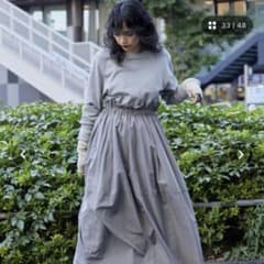 Firsthand/ファーストハンド オーガニックコットン裏毛ウェストワンピースのサムネイル