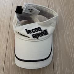 le coq sportif ゴルフバイザー ホワイトのサムネイル