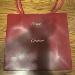 Cartier ショップ袋 ショッパー 赤 - メルカリ