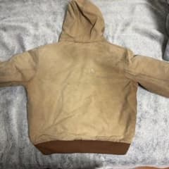 Carhartt ダック地 フーデッドジャケット ブラウンのサムネイル