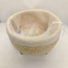 タイ カオニャオ 蒸しかご 竹製 ライスネット付き もち米 蒸し器 伝統工芸のサムネイル