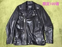 ★限定100着★デンハム レザー ダブルライダース ジャケット ☆限定100着☆デンハム レザー ダブルライダース ジャケット - メルカリ