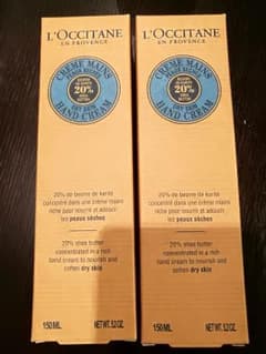 【新品、未使用品】ロクシタンシアハンドクリーム150ml×2本のサムネイル