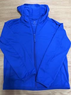 UNIQLO KIDS AIRism UVカット パーカー ブルー 120のサムネイル