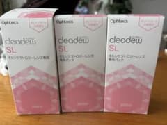 オルソケラトロジー洗浄Ophtecs cleadew SL 30日分 3箱セットのサムネイル