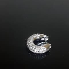 スワロフスキー パヴェ ピアス 片耳用 SWAROVSKI スワロフスキー Dextera パヴェ フープピアス 片耳 - メルカリ