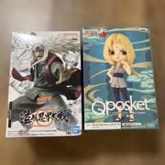 NARUTO 피규어 자래야 Qposket 줄다리 2점 세트