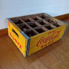 Coca-Cola 木製ボトルキャリー ホームサイズ 昭和レトロ Coca-Cola 木箱 ホームサイズ - メルカリ