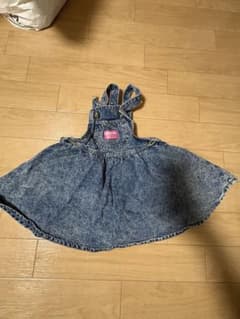 デニム ジャンバースカート 100cm~のサムネイル