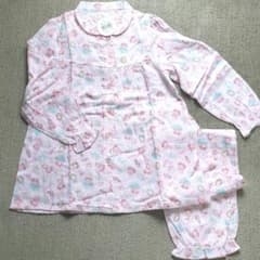 マザウェイズ　長袖パジャマ 女の子　ガーゼ　140cm　新品未使用のサムネイル