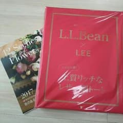 L.L.Bean×LEEトート&花のある暮らしカレンダー☆新品未開封のサムネイル