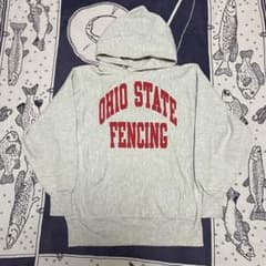 90s チャンピオン リバースウィーブ 刺繍タグ オハイオ OHIO 