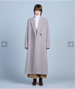 Makiさま専用　N.O.R.C  モヘアシャギーロングコートのサムネイル