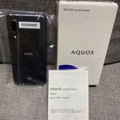 AQUOS sense3 basic ブラック 32 GB auのサムネイル
