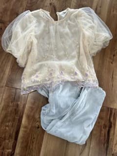 mysty woman 花柄刺繍トップスのサムネイル