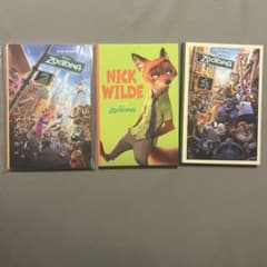 ZOOTOPIA 一番くじ Ｄ賞ポストカードブック 3種セットのサムネイル