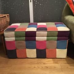 【美品】ボックスツール・キッズソファーのサムネイル