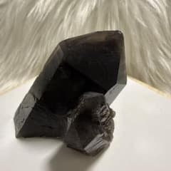 天然石 モリオン ダブルファントム 黒水晶 原石 ポイント - メルカリ