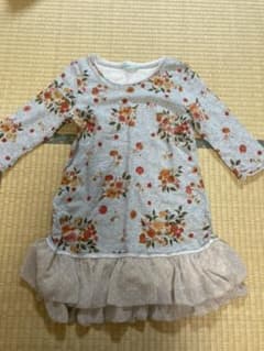 七分袖チュニックワンピースのサムネイル
