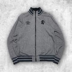 【フォロー割適用】00s UMBRO イングランド代表 ナイロンジャケット フー アンブロ イングランド代表 ナイロンジャケット サッカー 00s XL 紺 赤