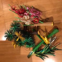 松竹梅　結納　水引　水引細工　正月飾りのサムネイル