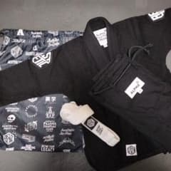 ALPHA JIU JITSU 黒柔道着 キッズのサムネイル
