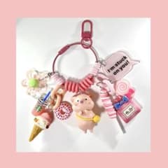 じゃらじゃらキーホルダー　こぶたちゃんのサムネイル