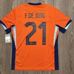 正規品 Nike オランダ代表 2024 デ・ヨング ホーム ユニフォーム L