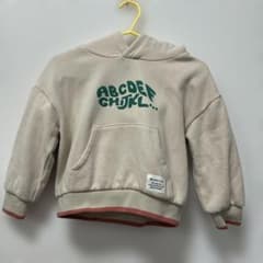 Thumbnail of BEAMS mini パーカー ベージュ アルファベットロゴ
