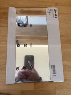 IKEA 壁掛け鏡 21×30cmのサムネイル