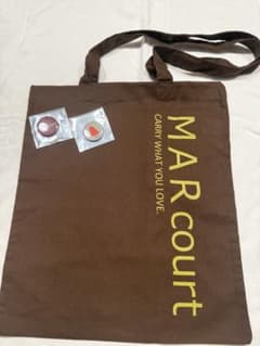 MAR court エコバッグ ➕缶バッジ(2個)セットのサムネイル