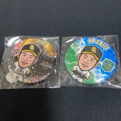 福岡ソフトバンクホークス 若鷹ガチャ 缶バッジ各種 匿名】福岡ソフトバンクホークス 佐藤直樹選手 缶バッジ 若鷹ガチャ