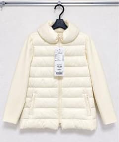 salire（サリア）ダウンジャケット アイボリー M ダウン80% 新品未使用のサムネイル