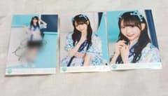 谷崎早耶 イコノイジョイ2024 生写真 3種セット 直筆のサムネイル