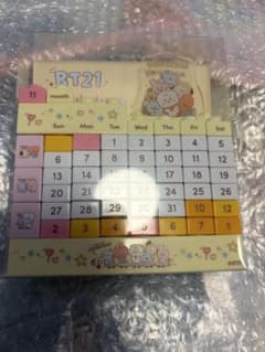 BT21 BABY ブロック万年カレンダー　bts バンタン