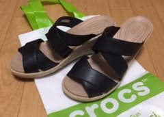 クロックス ウェッジソール サンダル W8 24cmのサムネイル