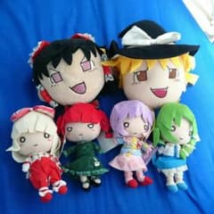 東方Projectぬいぐるみセットのサムネイル